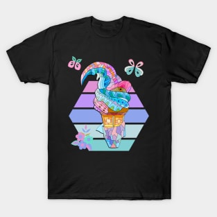 Hippie Psychedelic Ice Cream T-Shirt